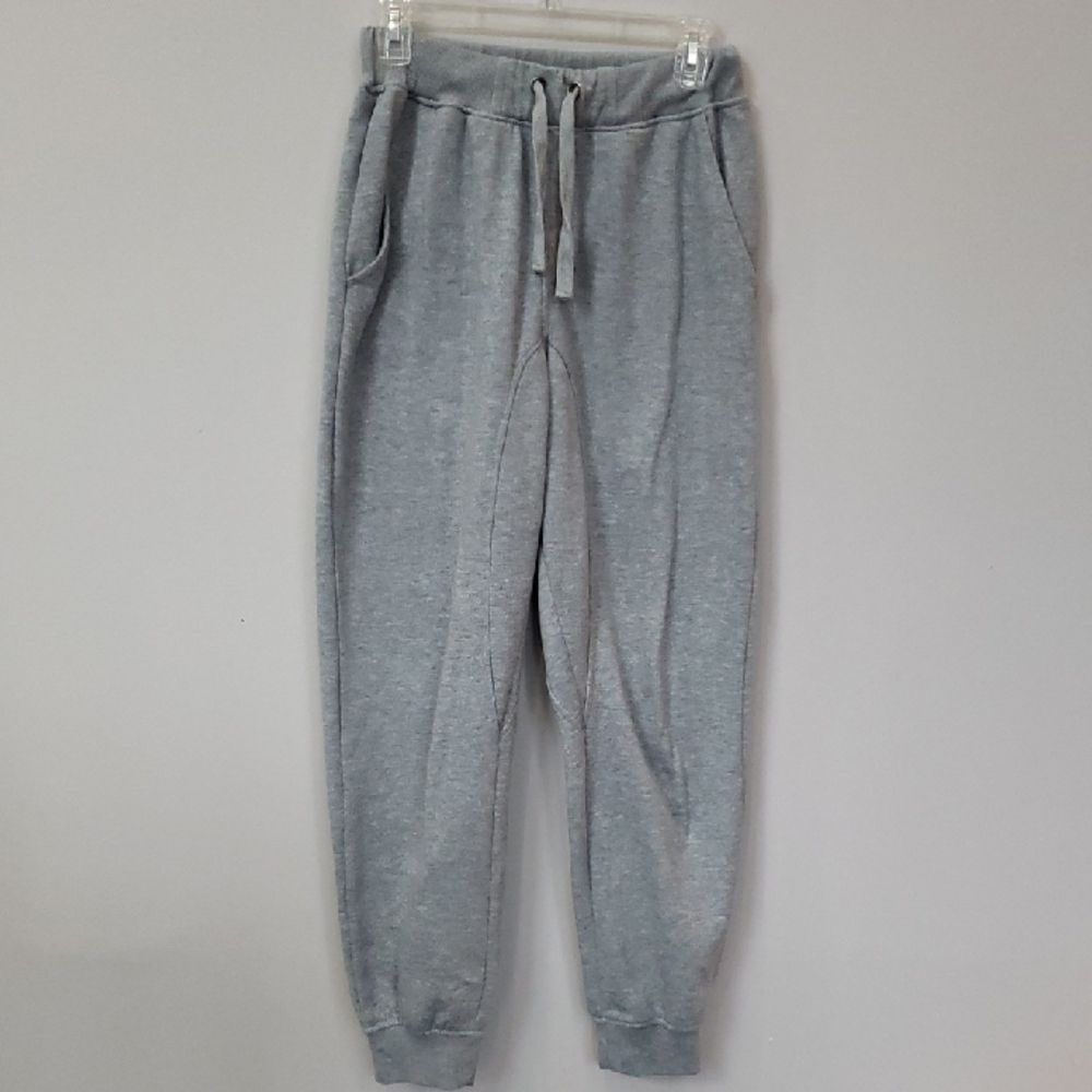 Paulo Solari Heavy Fleece Jogger Sweatpants Womens M Pocketed Athleisure Sporty